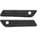 Arlen Ness Saddlebag Latch Covers (Black) Pair | 03-603