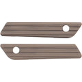 Arlen Ness Saddlebag Latch Covers (Titanium) Pair | 03-617
