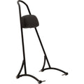 Burly Brand Sissy Bar w/ Backrest Pad (Black Powder-Coated) Tall | B13-1501B