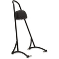 Burly Brand Sissy Bar w/ Backrest Pad (Black Powder-Coated) Tall | B13-1503B
