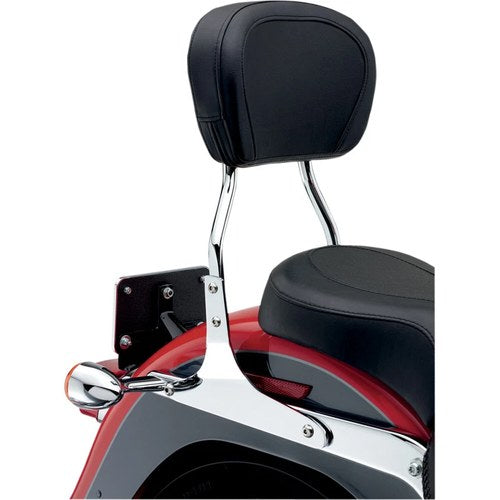 Cobra Round Sissy Bar - Short - Flstf (Chrome) 602-1300