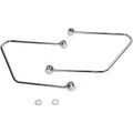 Cobra Saddlebag Protectors and Supports (Chrome) 02-6115