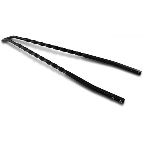 Cycle Visions Twisted Sticks Sissy Bar - 30" (Black) CV-8040B