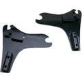 Cycle Visions D-Tach Sissy Bar Side Plates (Black) Pair | CV-8080B