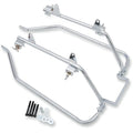 Cycle Visions BaggerTail Saddlebag Mount for Softail Models (Chrome) CV-7206
