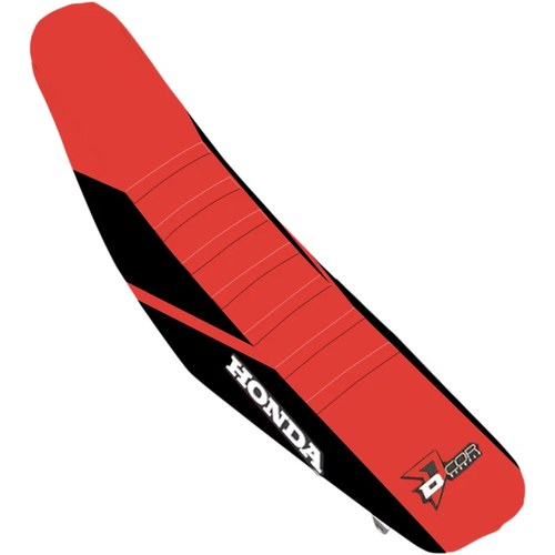 D'Cor Visuals Seat Cover (Black / Red) 30-10-475