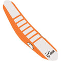 D'Cor Visuals Seat Cover (Orange / White) 30-30-304