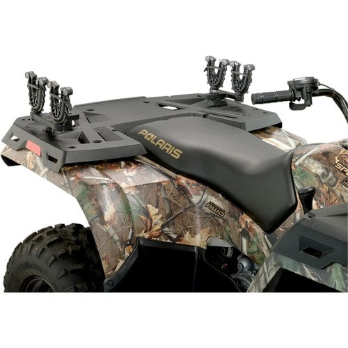 Moose Utility Division Double Flexgrip Gun and Bow Rack for Polaris (Gray) PFFG2