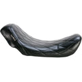 Le Pera Bare Bones Solo Seat - Diamond - Fxd '06-'17 (Black) LK-001DM