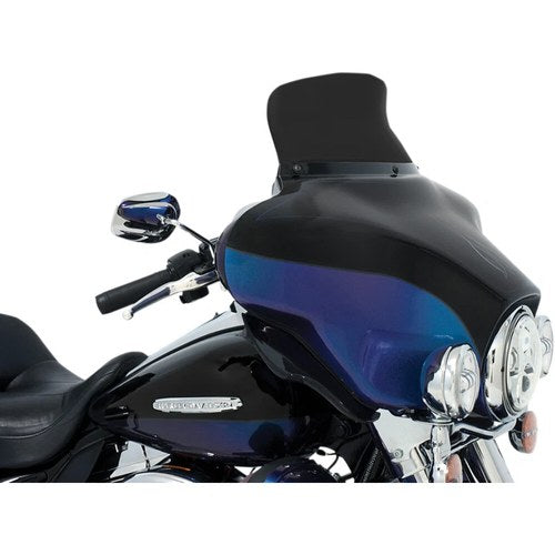 Memphis Shades Spoiler Windshield - 6.5" - Flh 96-13 (Dark Black Smoke) MEP84410