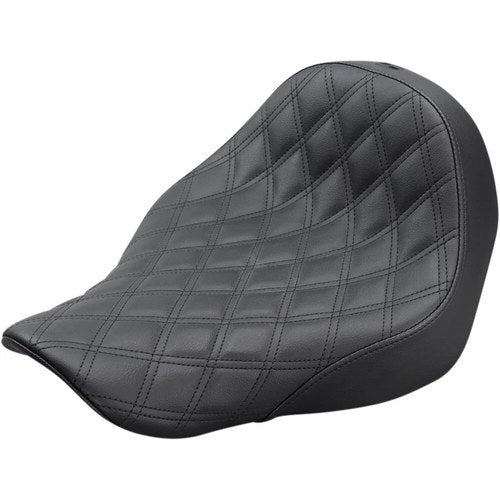 Saddlemen Renegade Solo Seat - Lattice Stitched (Black) 818-29-002LS