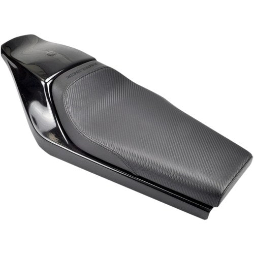 Saddlemen Tracker Solo Seat - Carbon Fiber Stitch (Black) Z4206