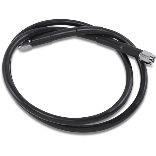 Drag Specialties Universal Brake Line - Black - 38" | 838-BLK