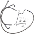 Drag Specialties +8" BrakeLine - Front - Stainless Steel - 14-16FLHT | 614085-8