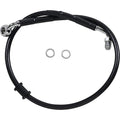Drag Specialties Brake Line - 18- Softail - Black +2" | 618604-2BLK