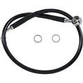 Drag Specialties Brake Line - 18- Softail - Black +2" | 618631-2BLK