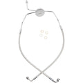 Magnum Polished Stainless Front Brake Line - Non-ABS - Lower | 57009