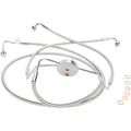 Magnum Lower Brake Line - ABS - Polished Stainless - Touring | 57010