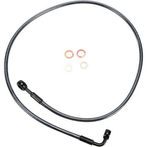 Magnum E-Z Align Front Brake Line - Black Pearl - 48" - 180/90 Degree | 46448SW