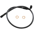Magnum Black Pearl Brake Line - 90 Degree 12mm - 26" | AS478026