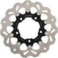 Galfer Wave Brake Rotor - Rear - Black Carrier | DF824CW