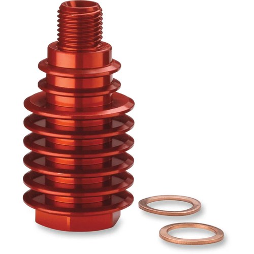Moose Racing Rear Brake Caliper Cooler - Red | M73-150