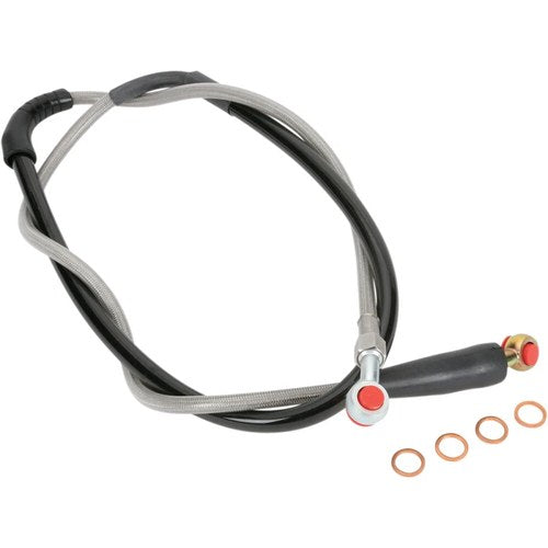 Moose Racing Stainless Steel Brake Line - Honda CR | H02-1-043/P