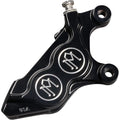 Performance Machine 4-Piston Brake Caliper Contrast Cut Right Front 0052-2424-BM
