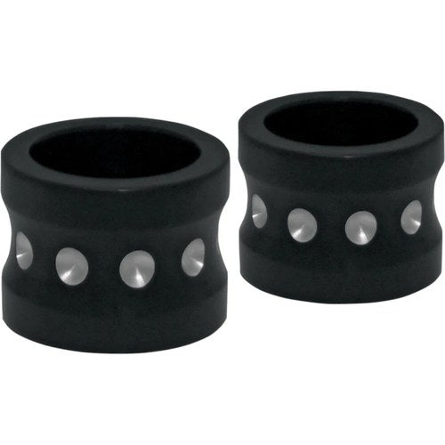 Covingtons Front Axle Spacer Kit - Black - Flt | C0013-B