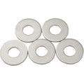 Drag Specialties Axle Washers - Chrome - 1-1/2" / 38mm - 5 Pack | W16-0340-HWW
