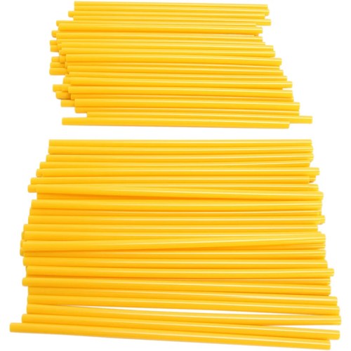 Emgo Wheel Spoke Covers - Yellow - 80 Pack | 16-26097