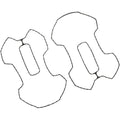 Cometic Lower Rocker Box Gaskets Pair - 2 Pack | C10183