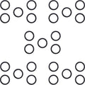 James Gasket Mid Pushrod O-Ring - 5 Pack | 11132