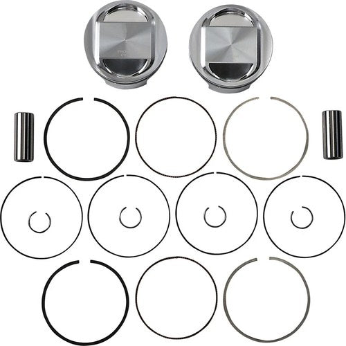 Je Pistons Piston Kit - 95" - Twin Cam - 3.875" Bore | 324716