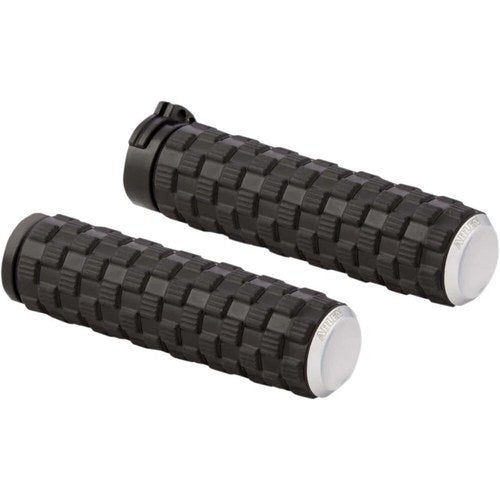 Arlen Ness Chrome Air Trax Grips for Cable | 07-351