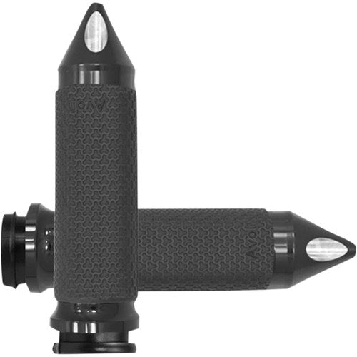 Avon Grips Medium Anodized Memory Foam Spike Grips for Tbw | MF-63A-AN-FL-SP