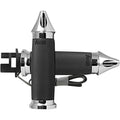 Avon Grips Chrome Heated Custom Contour Spike Grips for Indian | MT-IN-CC-85-S-H