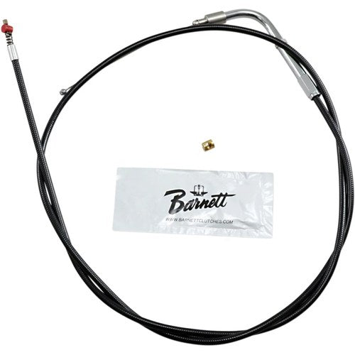 Barnett Extended 3" Black Idle Cable for '02 - '07 Flhr | 101-30-40016-03
