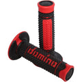 Domino Black/Red Diamonte Dual Compound Grips | A26041C4240