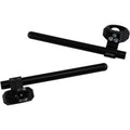 Driven Racing Black 50 mm Halo Riser Clip-On Handlebars | DHCLOR50BK