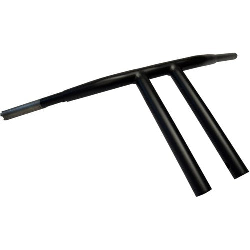 Drag Specialties Flat Black 10" Buffalo T-Bar Handlebar | 0601-3505