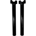 Drag Specialties Black 12" Buffalo Risers | 0602-0519