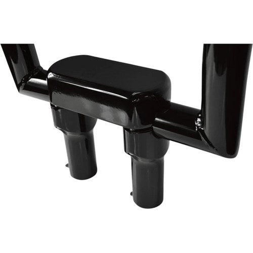 Drag Specialties 4" Black Big Buffalo Risers w/ Top | 0602-0605