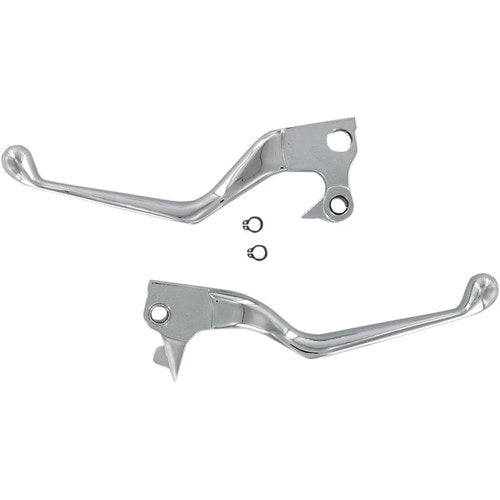 Drag Specialties Chrome Lever Set | H07-0575