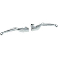 Drag Specialties Chrome Slotted Levers | H07-0589