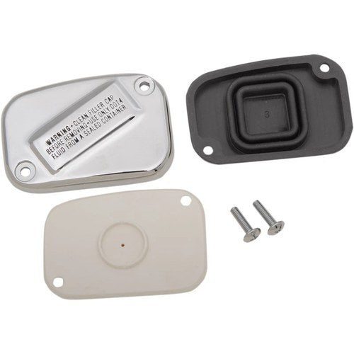 Drag Specialties Chrome Front Master Cylinder Cover | 77813B1