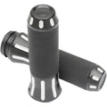 Drag Specialties Black Cut Custom Grips for Tbw | 354127