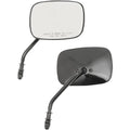 Drag Specialties Rectangle Mirrors - Short -Black | 60-0012/13GBX