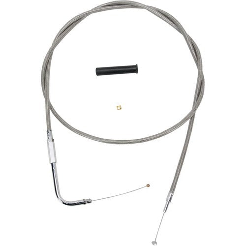 Drag Specialties 54" Braided Throttle Cable | 5332154B