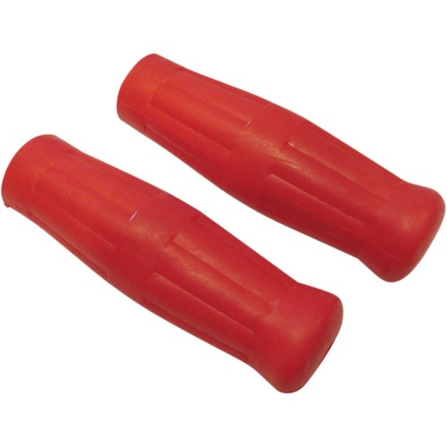 Joker Machine Red Radial Rubber Grips | 03-61R